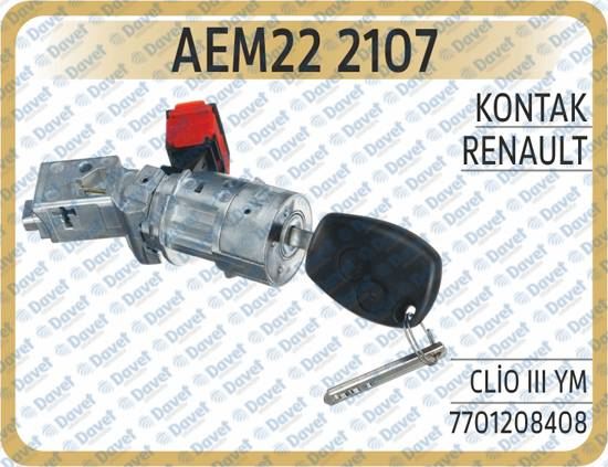 AEM 222107 Kontak Clio Iii Ym
